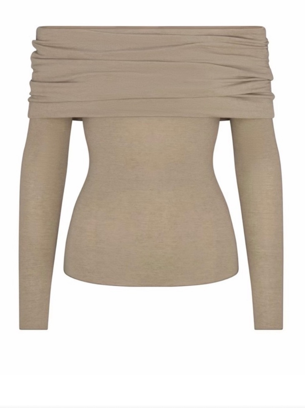 NWT SKIMS Off-the-Shoulder top XXS